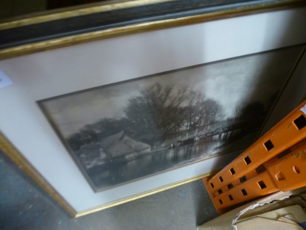 A quantity of framed pictures to include themes of hunting, boats on water, countryside - Image 2 of 2