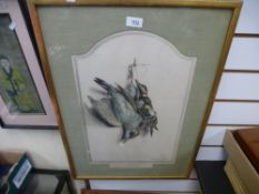 Two similar 19th century prints of dead game birds by Edouard Travies - 1809 - 1876