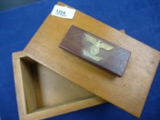 WW2 Style German "Ditty" Box with Nazi Eagle