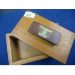 WW2 Style German "Ditty" Box with Nazi Eagle