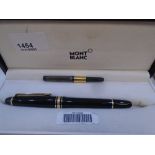 A MONTBLANC fountain pen, a Parker fountain pen and other pens