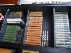 A quantity of modern books by Heron and others - 3 shelves