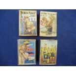 Four x WW2 style German Hitler Youth boxes of matches. The HJ sold matches to raise funds for