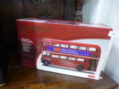 A Sunstar Routemaster RM 1:24 scale London double decker bus, in box