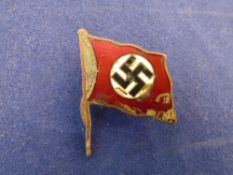 WW2 Nazi Flag Badge