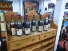 Vintage wine and various red wine, mainly 1955 to include Chambertin, Pommarol and Pierre Ponnelle