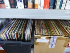 Two boxes of various LPs, mainly Rock, Pop and Jazz