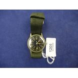 Vietnam War style Special Forces plastic Special Forces Manual Wrist Watch. works well