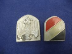 WW2 style German Africa Corps Tropical Hat decals