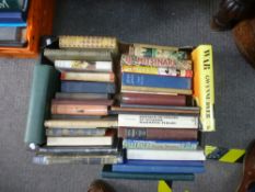 Two cartons of assorted books