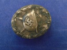 WW2 German Silver Wound Badge for 3 wounds of loss of limb