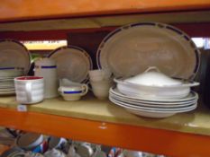 A part set of Johnson Brothers chinaware