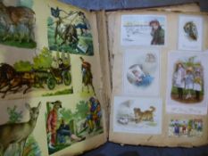 A box of mixed ephemera including the last News of the World, picture post vintage albums of