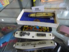 Four 1960s penknives, one boxed
