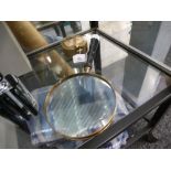 Silverplate 6" magnifying glass