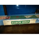 A 1930s boxed set of clock golf