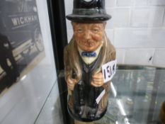 Royal Doulton jug of Winston Churchill