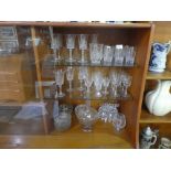 Good quality crystal to include wine glasses, tumblers,decanters etc.