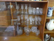 Good quality crystal to include wine glasses, tumblers,decanters etc.