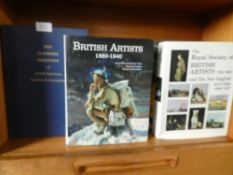 Four hardback books relating to Art, including 'The Royal Society British Artists' and 'The