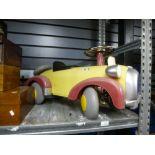 A Noddy child's sit on car