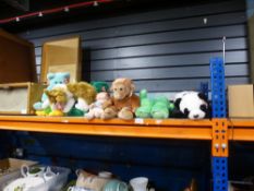 A selection of Ty Beanie animals to include Panda, Monkey, Dog and Bears