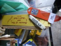 A 1970s Elvis Presley penknife, comb and bookmark