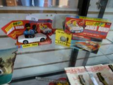 A James Bond Toyota 2000 and original box and a 'Man from Uncle' boxed car
