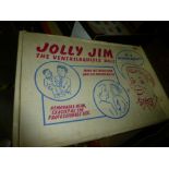 Jolly Jim, the Ventriloquists doll, in original box