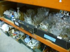 A large quantity of mixed sundry to include brassware, china, glassware, etc