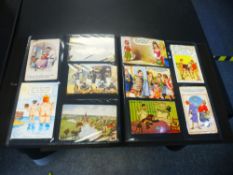 A quantity of Victorian and later postcards, mainly topographical, over 300. Also two albums of