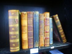 Three mid 19th century novels, by Charles Dickens, Barnaby Rudge, Martin Chuzzlewit and The Old