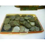 A quantity of Half Crowns, other coins and sundry