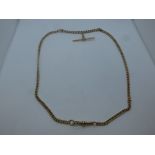9ct yellow gold, 20 inch Albert chain, marked 375, weight approx 25g