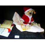 A Steiff Christmas bear, with certificate
