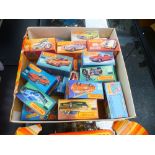 A collection of Matchbox die cast cars, in boxes - 25