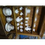 Large quantity of Royal Albert 'Memory Lane' tea and dinnerware - some seconds