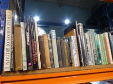 A selection of mostly hardback books including Railway and windmills - a large selection