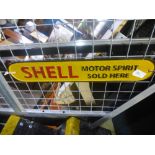 Large shell sign