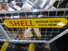 Large shell sign