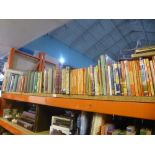 Collection of vintage hardback/ paperback books, to include children's novels, encyclopaedias and