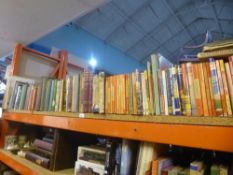 Collection of vintage hardback/ paperback books, to include children's novels, encyclopaedias and