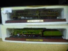 Small collection of ornamental trains