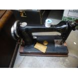 Vintage sewing machine by Wheel PP and Wilson