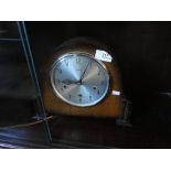 1930s oak cased Smiths mantle clock