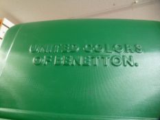 A 'United Colours of Benetton' hard cased suitcase