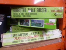 4x Subbuteo table soccer games