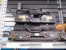 Selection of hand luggage, including Samsonite