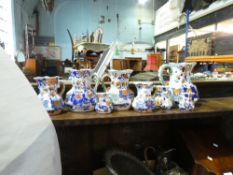 Collection of Masons jugs AF