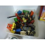 A small quantity of children’s old die cast cars, most by Lesney